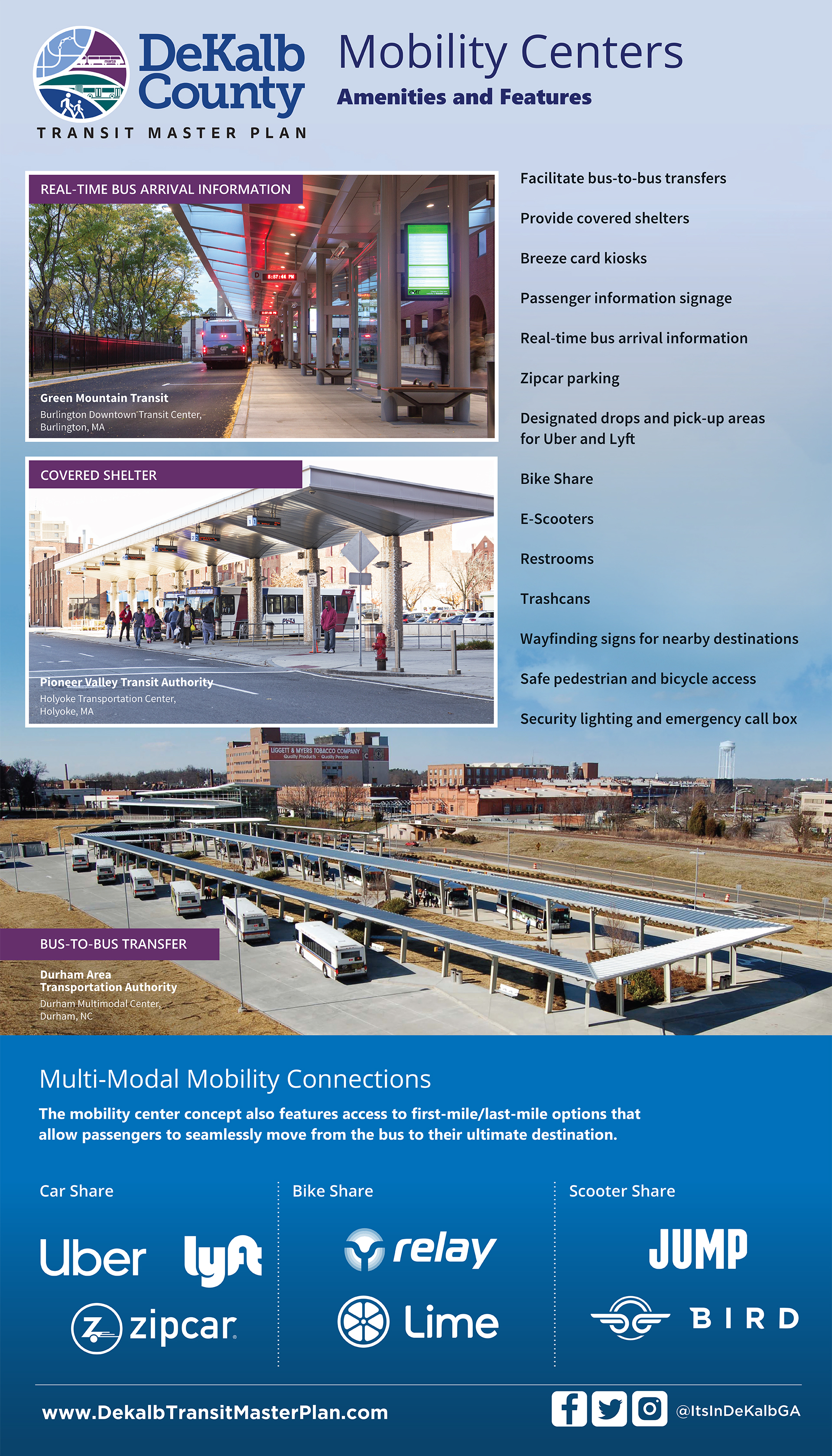 Mobility Centers - Amenities and Features